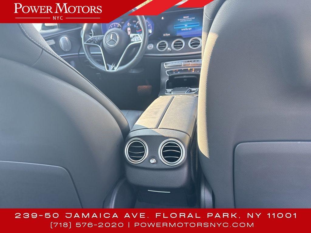 used 2022 Mercedes-Benz E-Class car, priced at $34,195