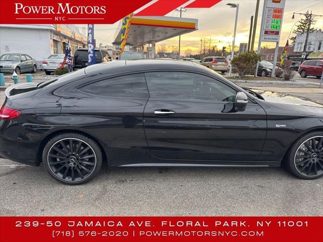 used 2021 Mercedes-Benz AMG C 43 car, priced at $32,995
