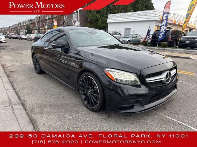 used 2021 Mercedes-Benz AMG C 43 car, priced at $32,995