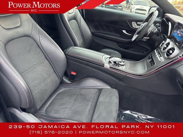 used 2021 Mercedes-Benz AMG C 43 car, priced at $32,995