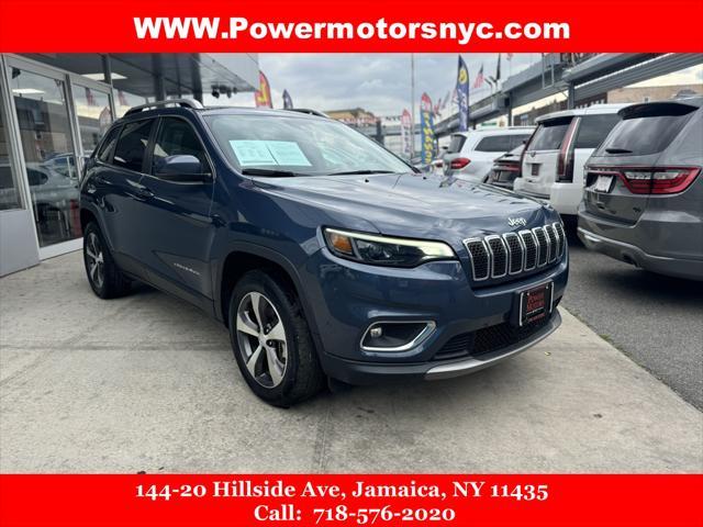 used 2021 Jeep Cherokee car, priced at $18,321