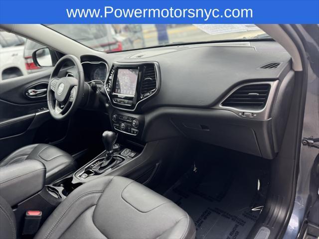 used 2021 Jeep Cherokee car, priced at $18,321