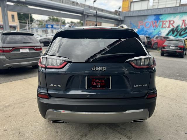 used 2021 Jeep Cherokee car, priced at $18,321