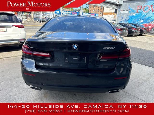 used 2021 BMW 530 car, priced at $22,673