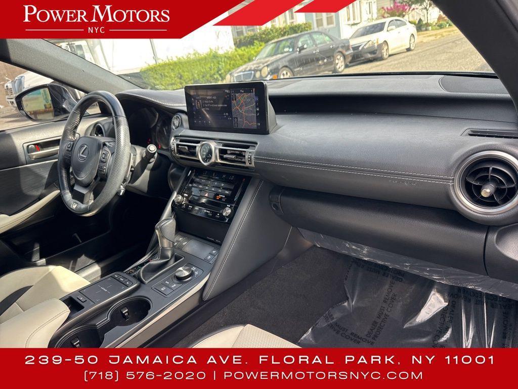 used 2022 Lexus IS 350 car, priced at $36,995