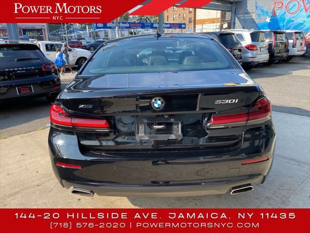 used 2021 BMW 530 car, priced at $23,874