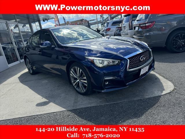 used 2021 INFINITI Q50 car, priced at $24,171