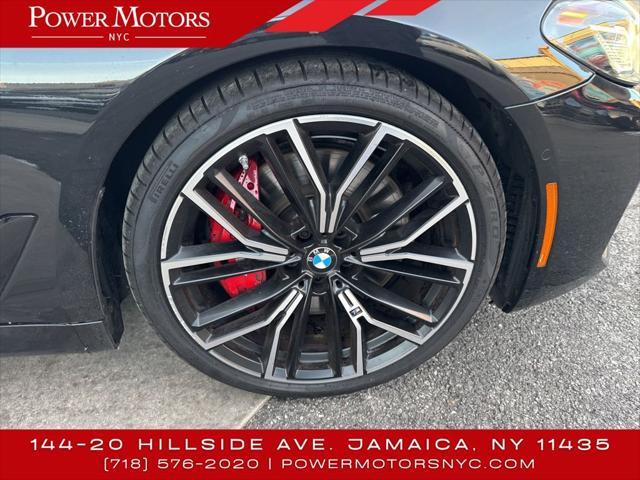 used 2022 BMW M550 car, priced at $47,545