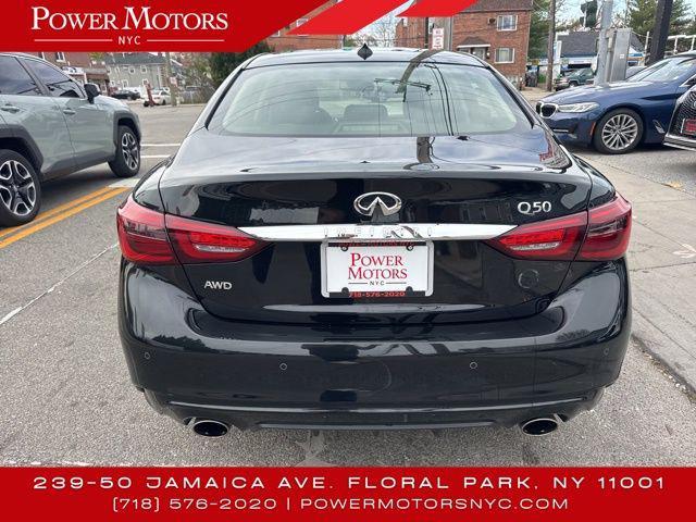 used 2022 INFINITI Q50 car, priced at $26,995