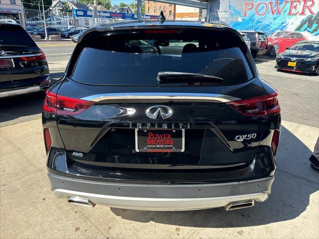 used 2021 INFINITI QX50 car, priced at $26,885