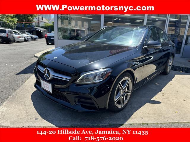 used 2020 Mercedes-Benz AMG C 43 car, priced at $37,495