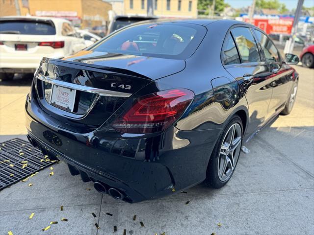 used 2020 Mercedes-Benz AMG C 43 car, priced at $37,495