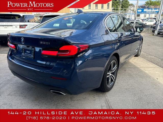 used 2021 BMW 530 car, priced at $25,320