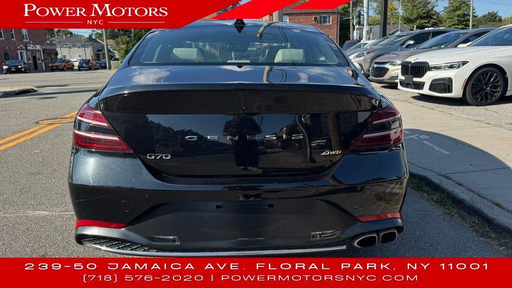 used 2023 Genesis G70 car, priced at $23,695