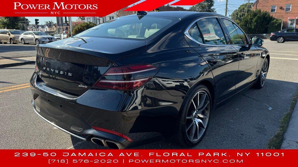 used 2023 Genesis G70 car, priced at $23,695