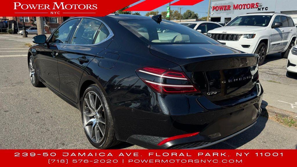 used 2023 Genesis G70 car, priced at $23,695