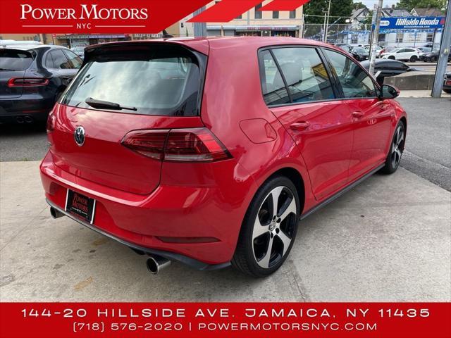 used 2018 Volkswagen Golf GTI car, priced at $15,961