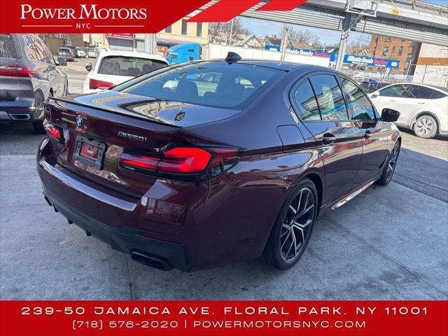used 2022 BMW M550 car, priced at $45,499