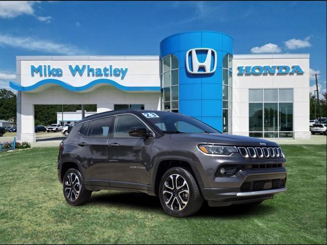 used 2023 Jeep Compass car, priced at $23,650