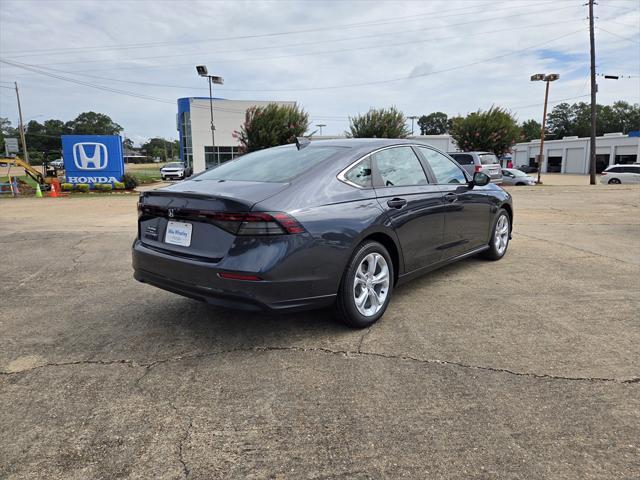 new 2025 Honda Accord car, priced at $29,445