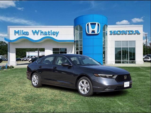 new 2025 Honda Accord car, priced at $29,445
