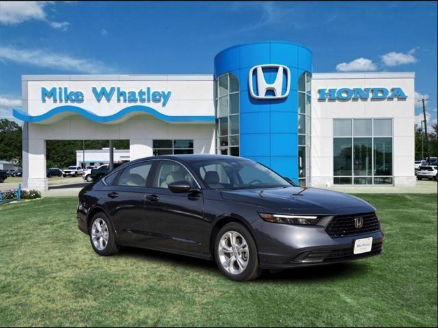 new 2025 Honda Accord car, priced at $29,445