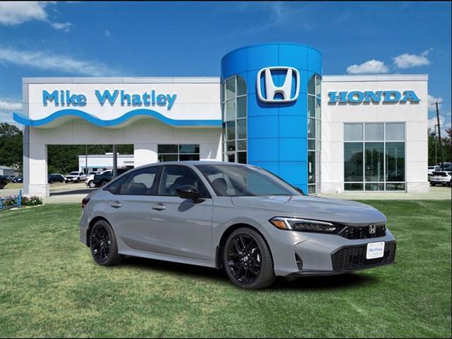 new 2025 Honda Civic car, priced at $27,855