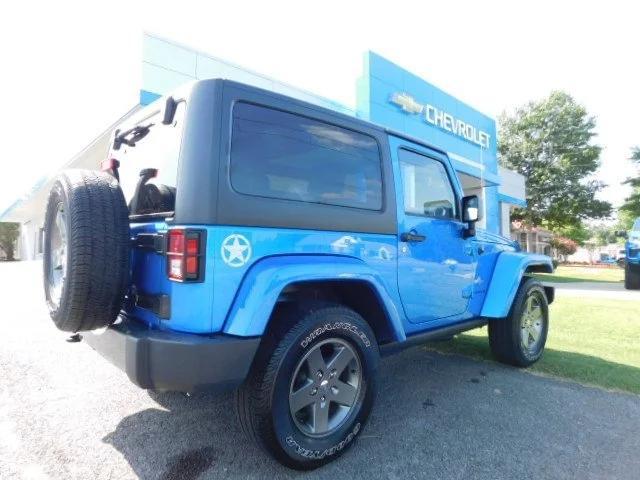 used 2015 Jeep Wrangler car, priced at $22,877