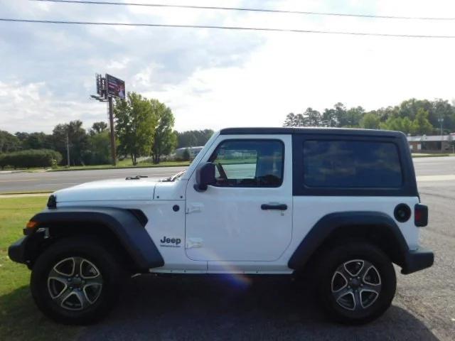 used 2022 Jeep Wrangler car, priced at $33,877