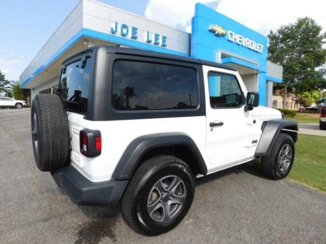 used 2022 Jeep Wrangler car, priced at $33,877