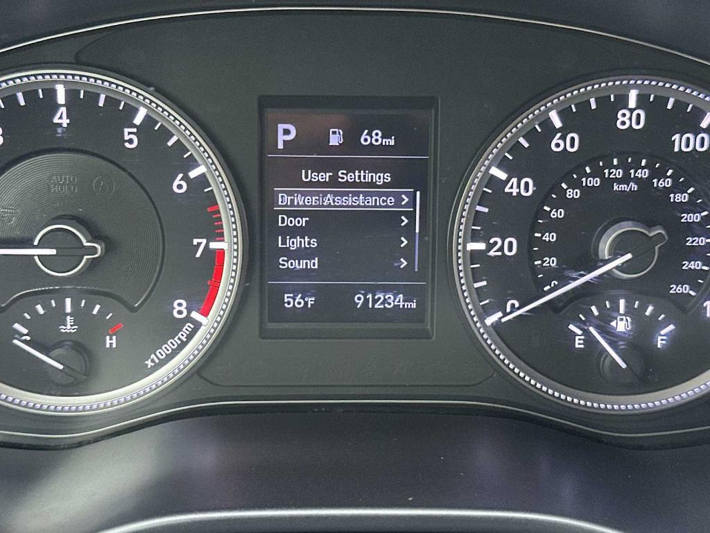 used 2020 Hyundai Santa Fe car, priced at $15,222