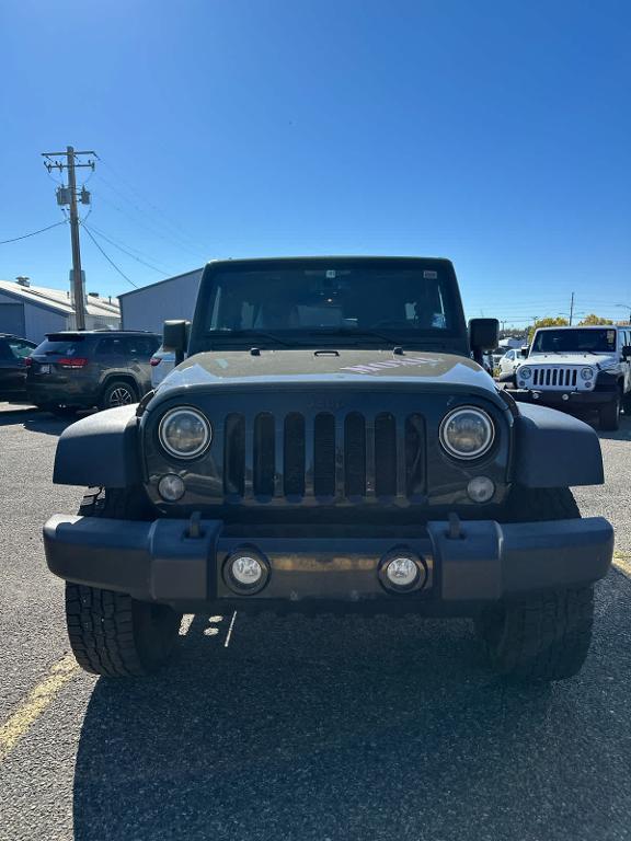 used 2015 Jeep Wrangler Unlimited car, priced at $15,124
