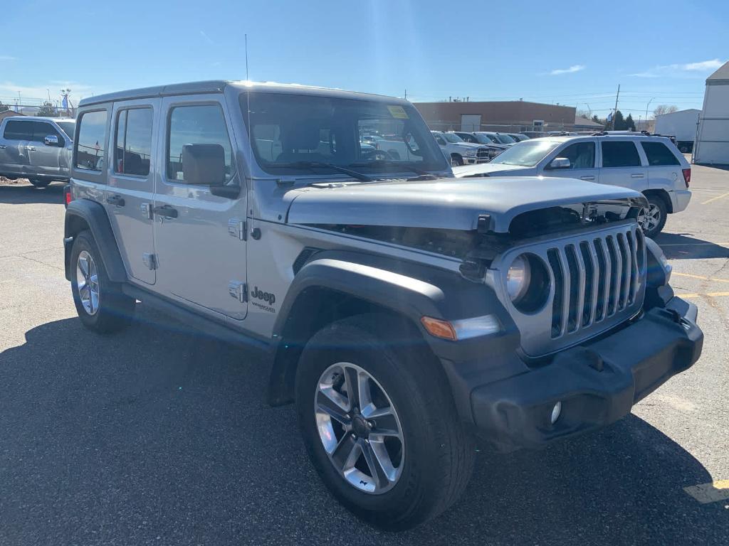 used 2019 Jeep Wrangler Unlimited car, priced at $23,095