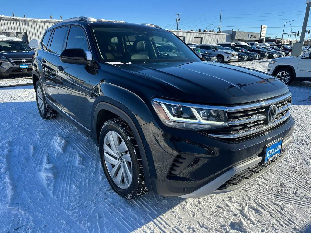 used 2021 Volkswagen Atlas car, priced at $31,599