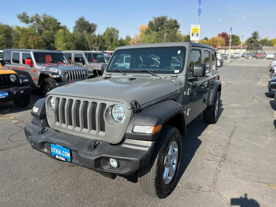 used 2020 Jeep Wrangler Unlimited car, priced at $27,900