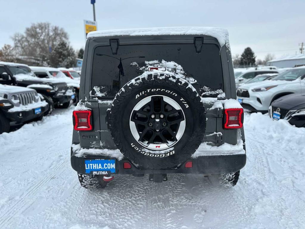 used 2021 Jeep Wrangler Unlimited car, priced at $42,635