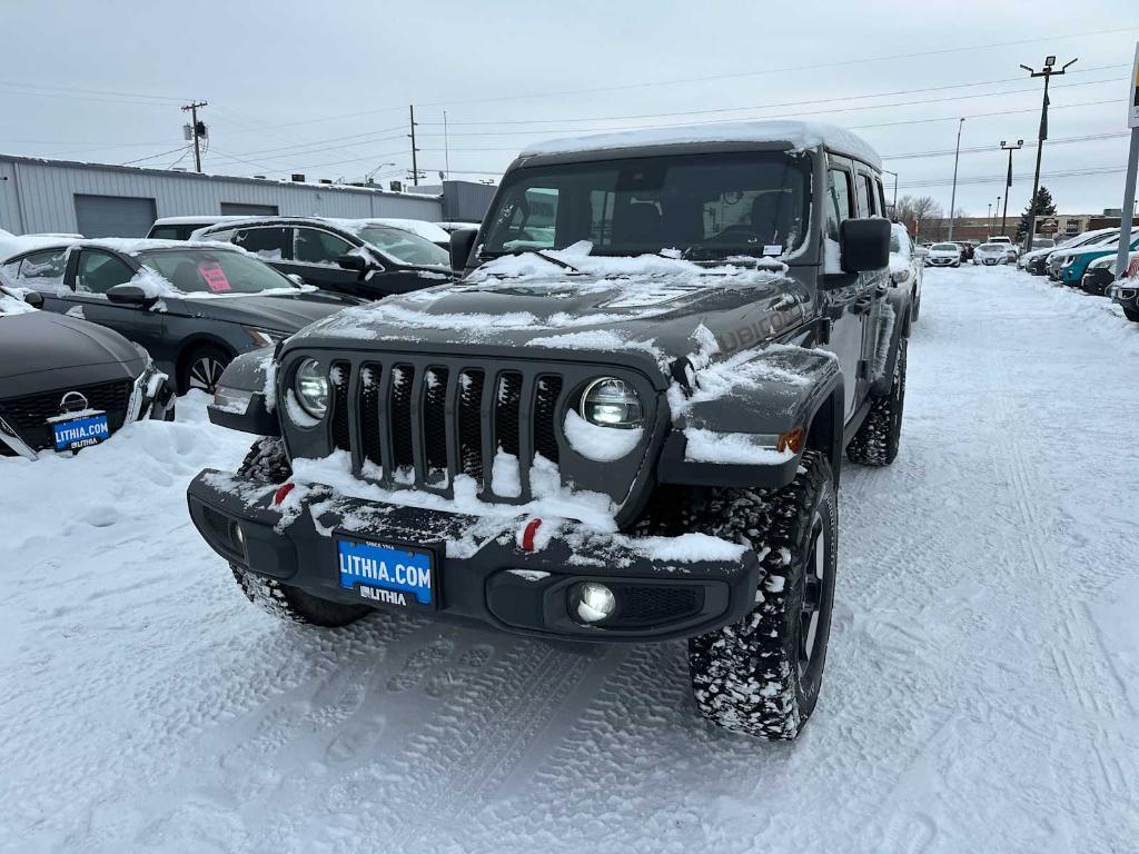 used 2021 Jeep Wrangler Unlimited car, priced at $42,635