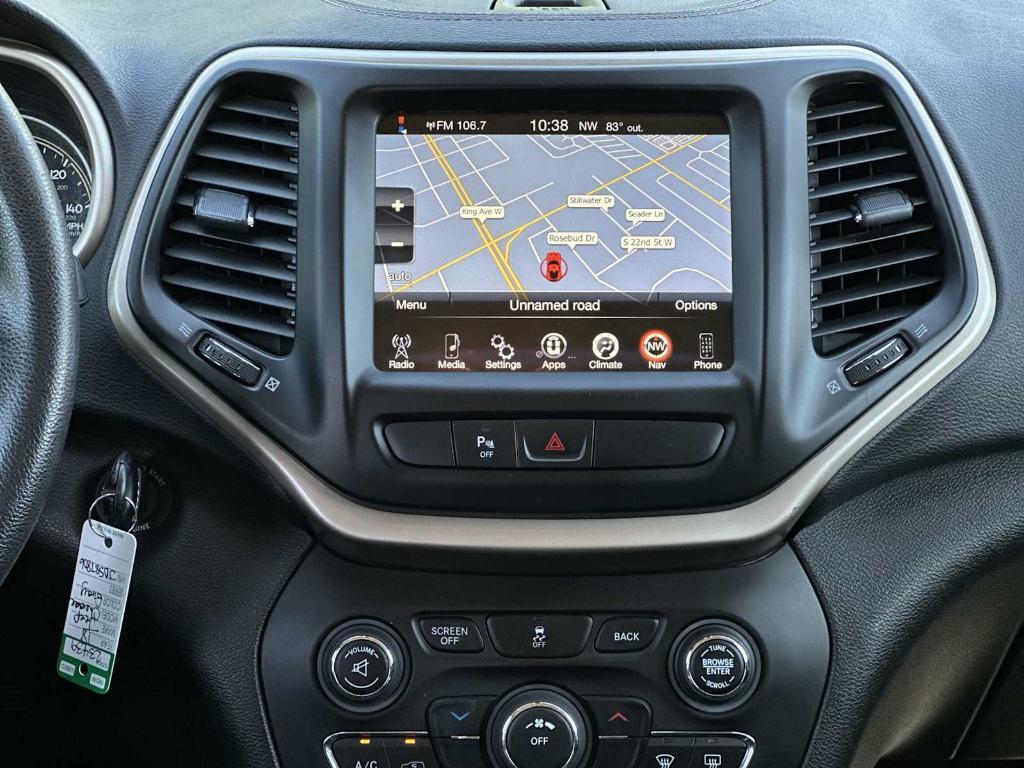 used 2018 Jeep Cherokee car, priced at $11,207
