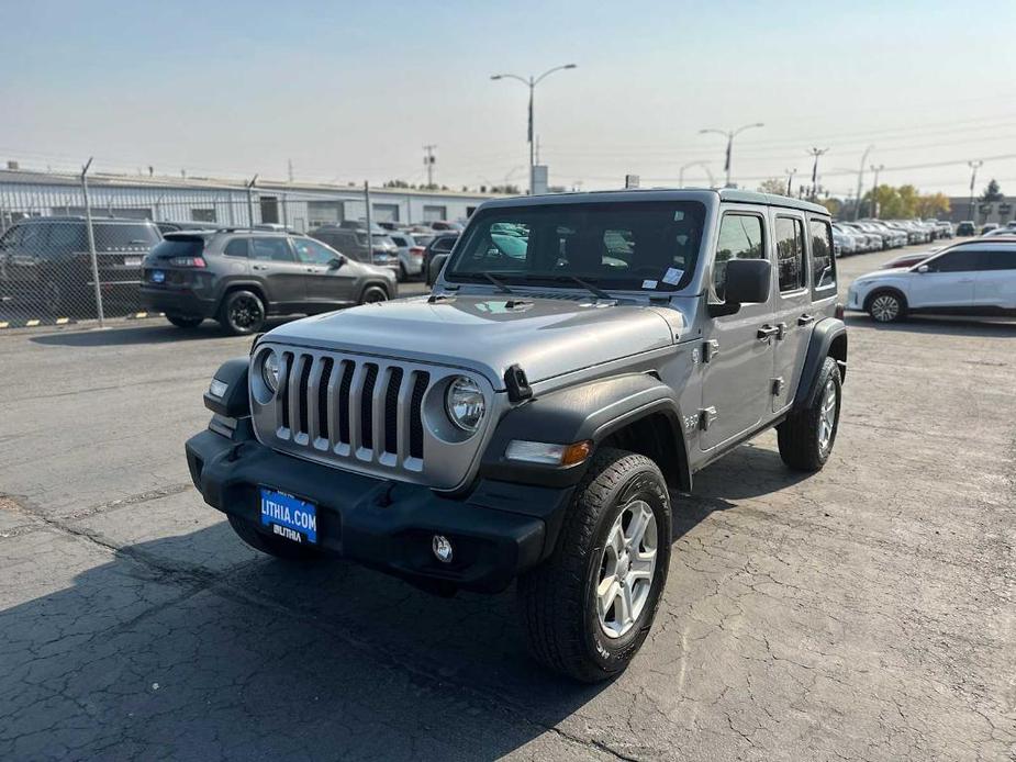 used 2020 Jeep Wrangler Unlimited car, priced at $27,900