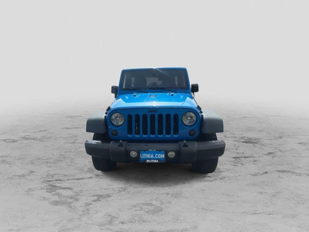 used 2015 Jeep Wrangler Unlimited car, priced at $19,745