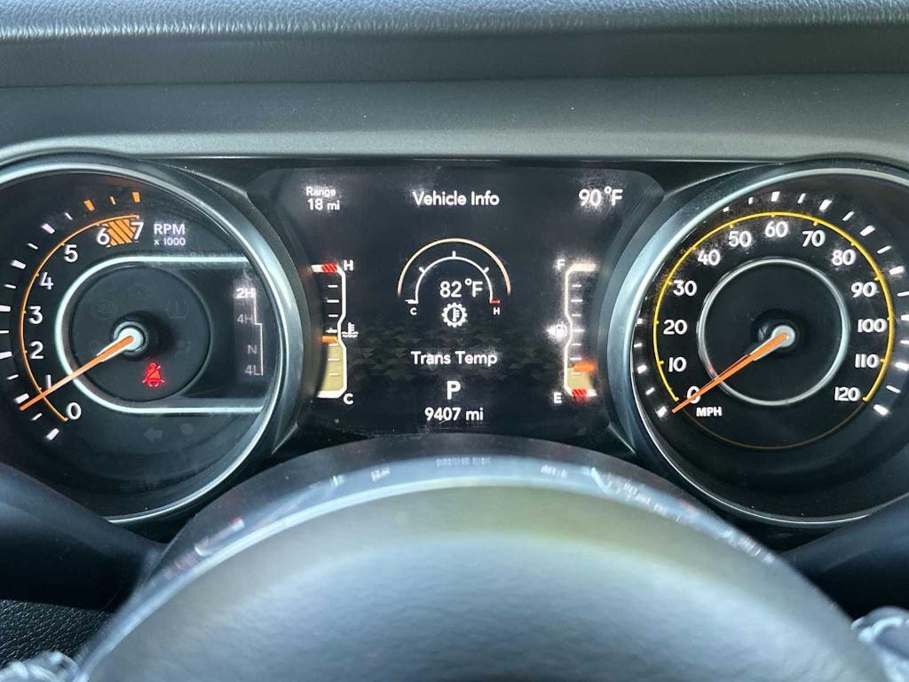 used 2023 Jeep Wrangler car, priced at $44,617