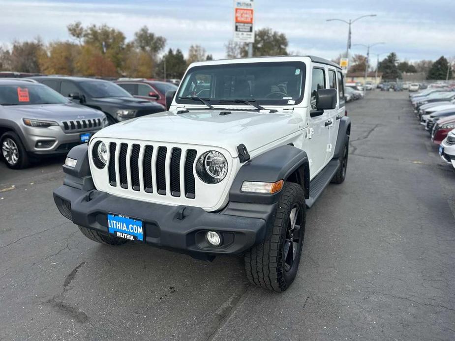 used 2019 Jeep Wrangler Unlimited car, priced at $25,200