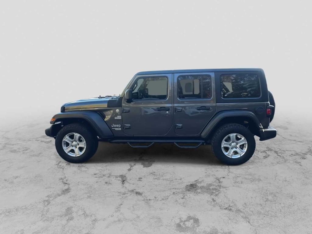 used 2019 Jeep Wrangler Unlimited car, priced at $19,673