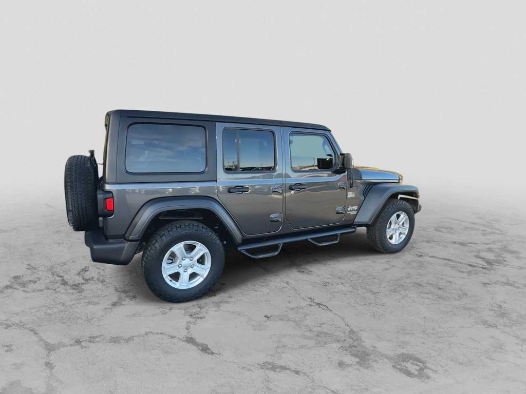 used 2019 Jeep Wrangler Unlimited car, priced at $19,673