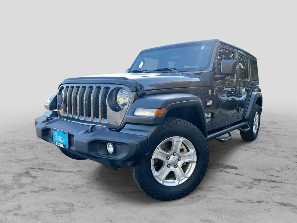 used 2019 Jeep Wrangler Unlimited car, priced at $19,673