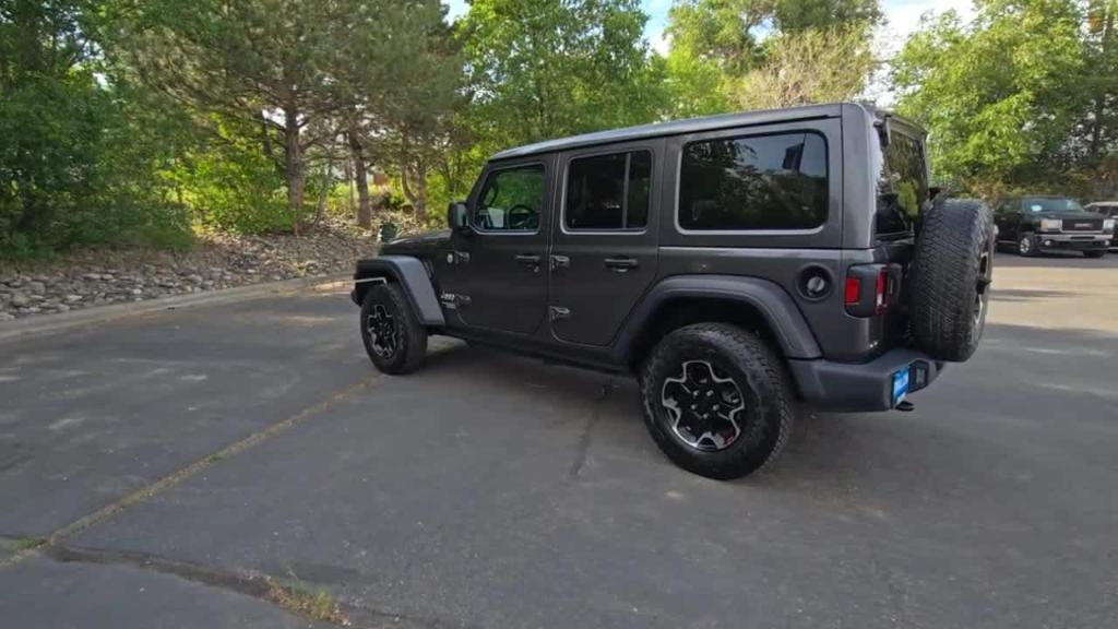 used 2021 Jeep Wrangler Unlimited car, priced at $32,762