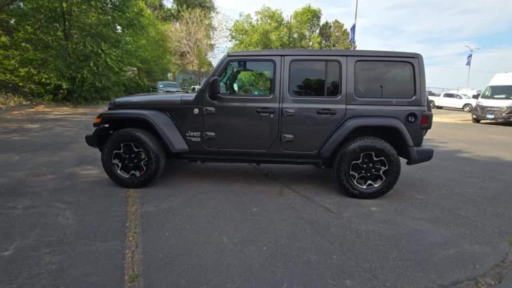used 2021 Jeep Wrangler Unlimited car, priced at $32,762