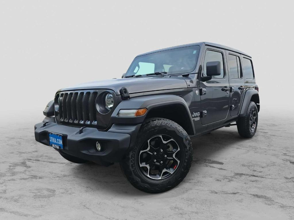 used 2021 Jeep Wrangler Unlimited car, priced at $32,762