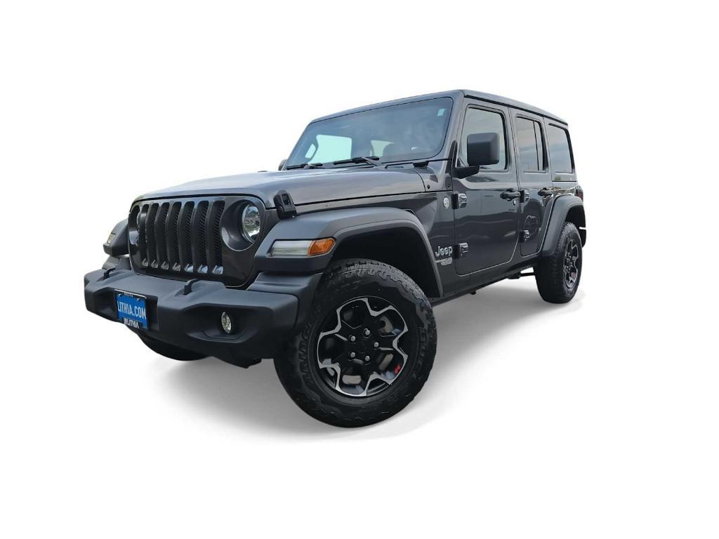 used 2021 Jeep Wrangler Unlimited car, priced at $32,762