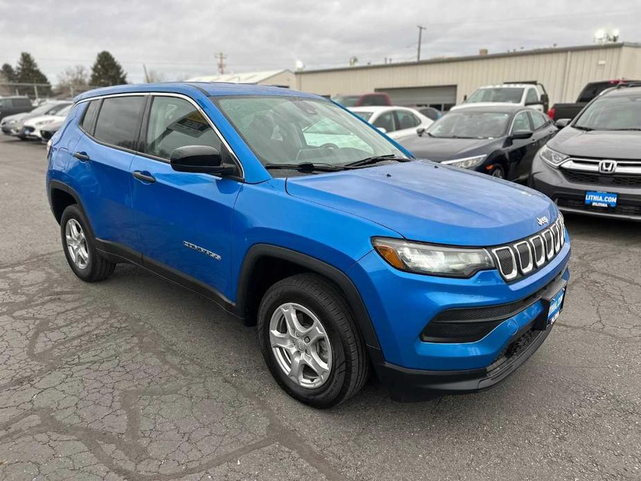 used 2022 Jeep Compass car, priced at $20,550